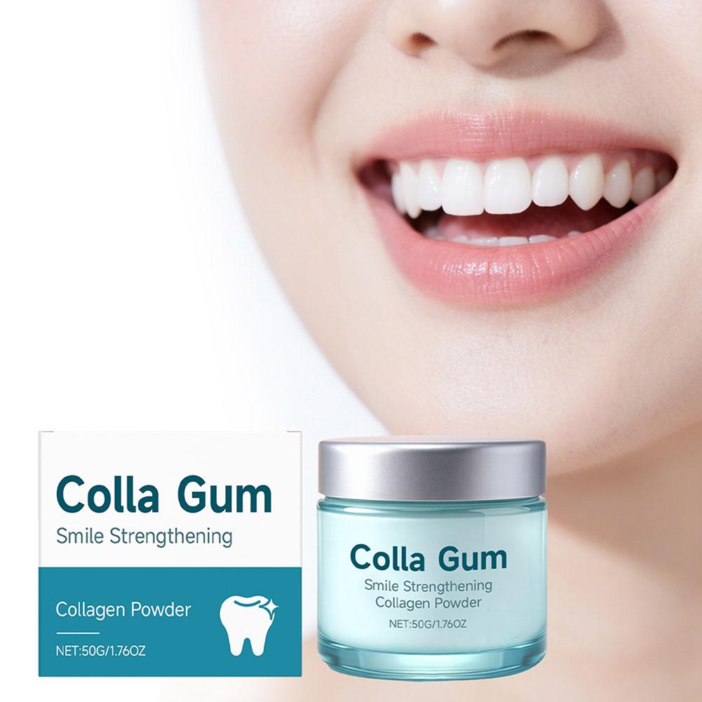Teeth Whitening Near Me - Polvere per denti al collagene: illumina