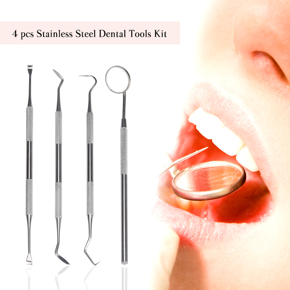 4 Pz Set Tartaro Raschietto Sc - Teeth Whitening Mouthwash recensione e prezzo